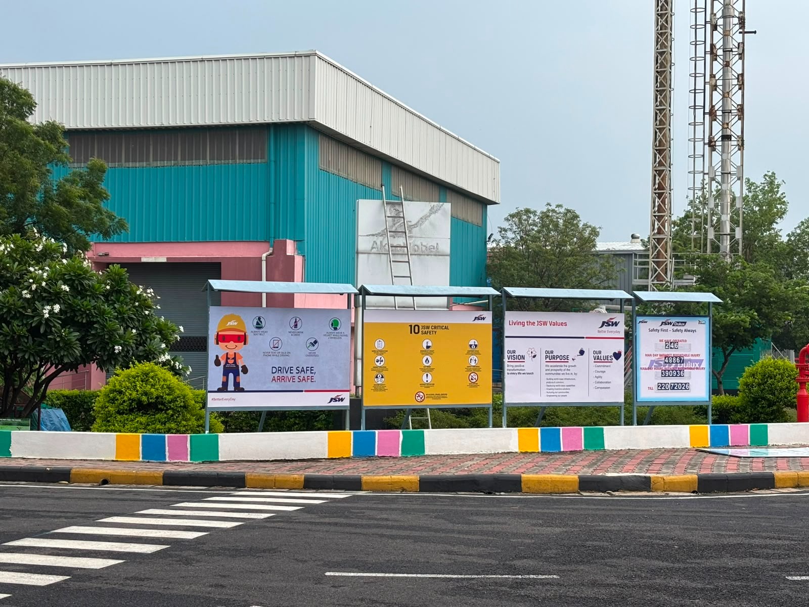 JSW Dulux Signages